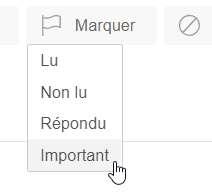 Marquer comme important