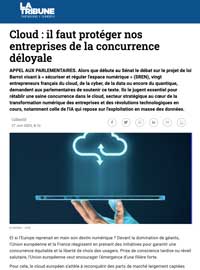 Cloud : protéger nos entreprises de la concurrence déloyale