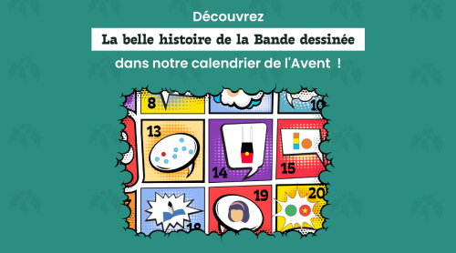 calendrier de l'Avent en BD