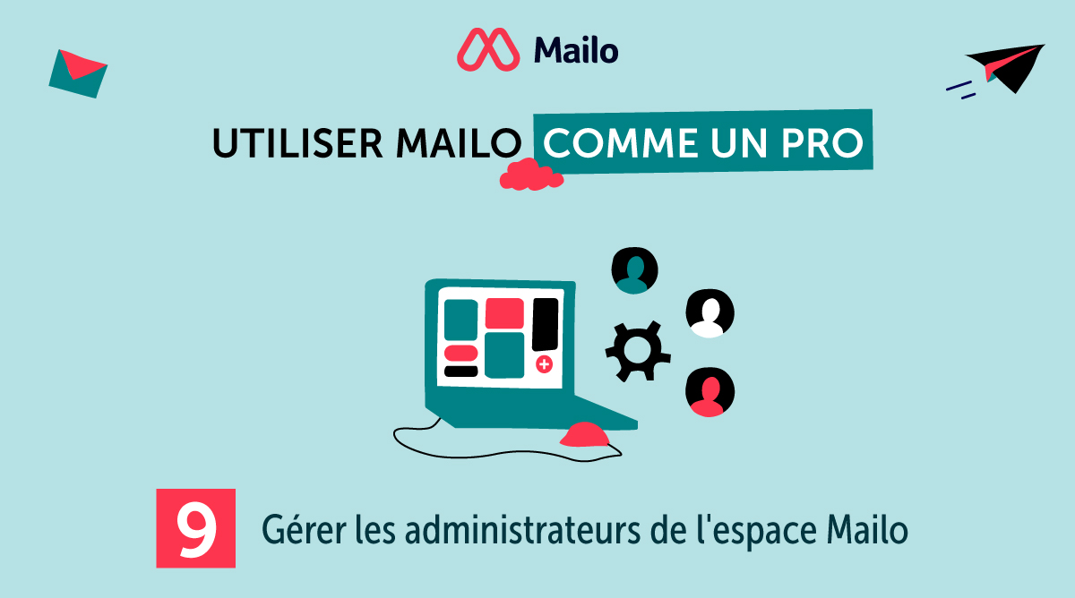 Gérer les administrateurs d'un espace Mailo Pro