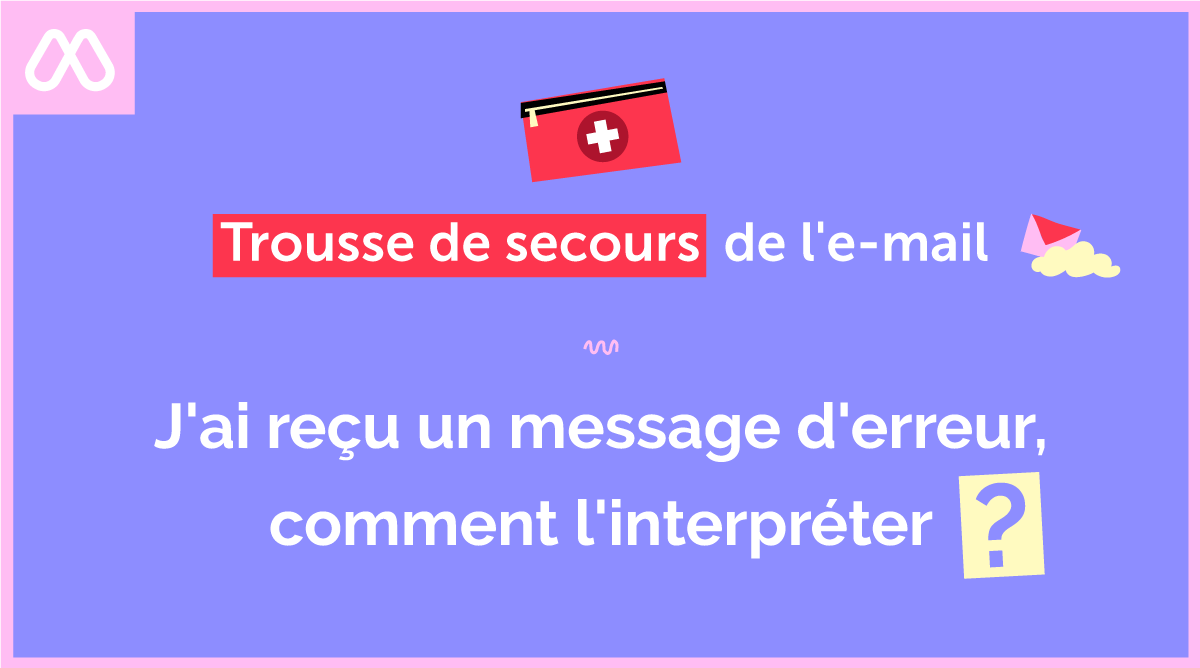 Message d'erreur